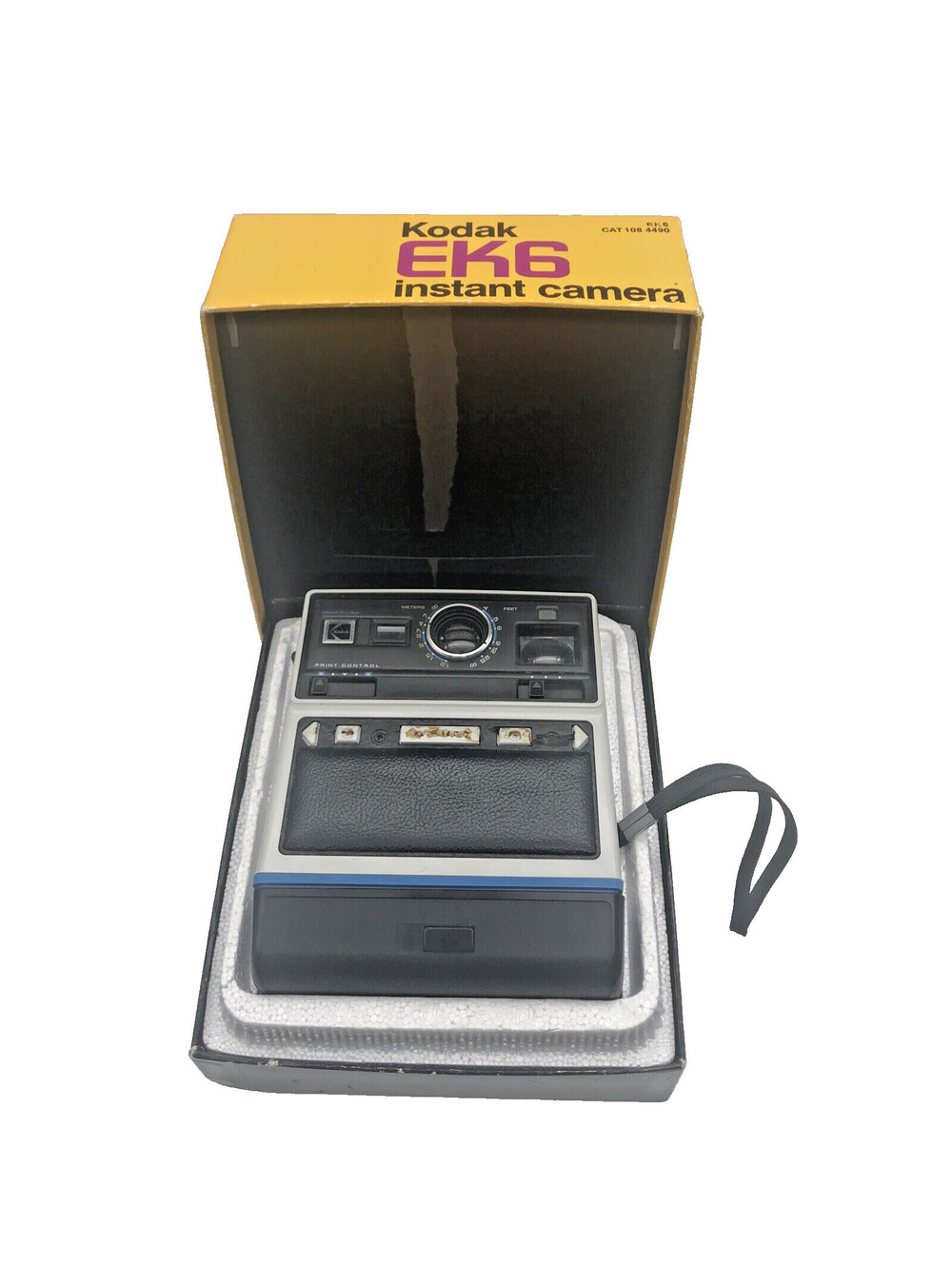Kodak Ek6 Instant Camera Untested For Parts Only In Original Box